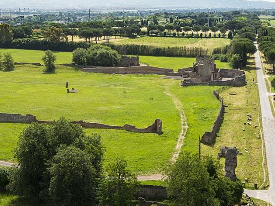 Parco Archeologico dell'Appia Antica, foto Lorenza Campanella commons Wikipedia