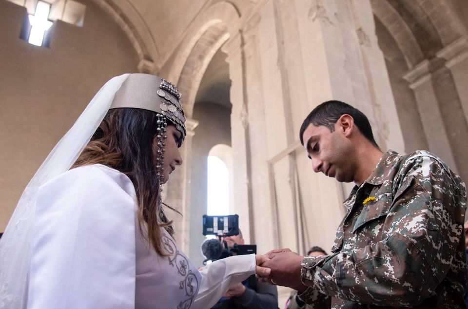 Un frame della cerimonia, foto Armenpress