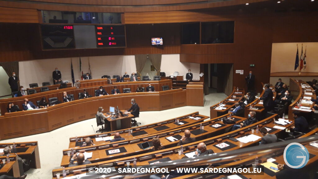 Consiglio regionale Sardegna, foto Sardegnagol riproduzione riservata 2020