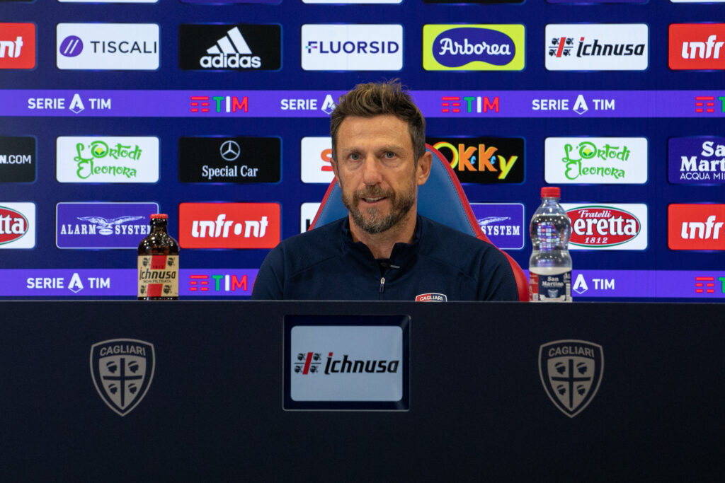 Eusebio Di Francesco, foto Cagliari Calcio