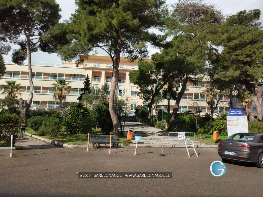 Covid hosptial Binaghi, foto Sardegnagol riproduzione riservata