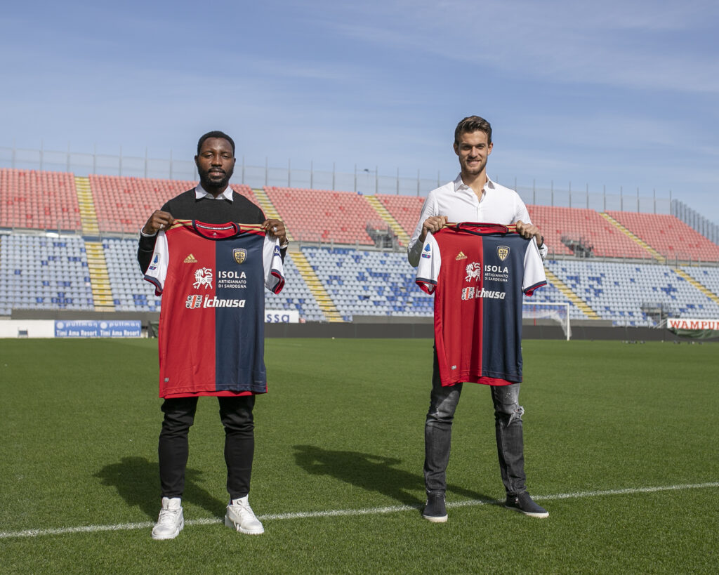 Kwadwo Asamoah, Daniele Rugani, foto Cagliari Calcio