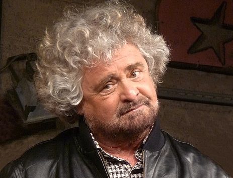 Beppe Grillo, foto Lucarelli