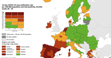 sardegna zona rossa europea, foto ECDC.europa.eu