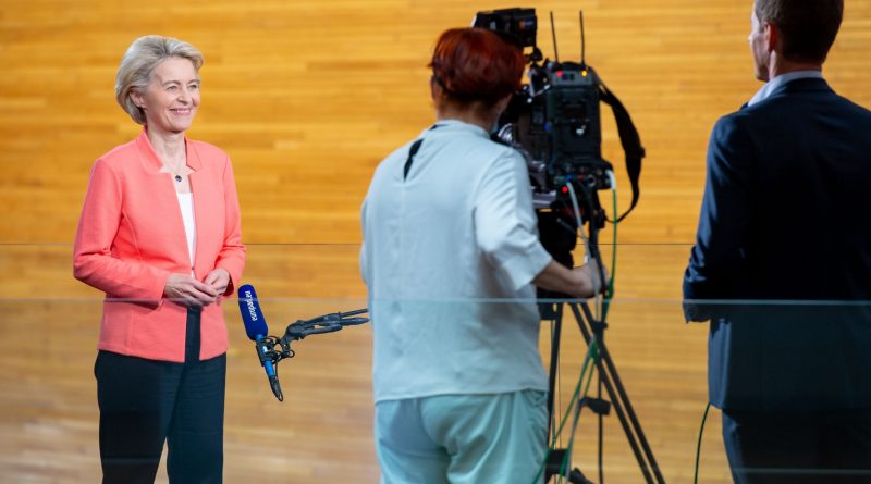 Ursula von der Leyen, foto foto Copyright European Union 2021/Brigitte Hase