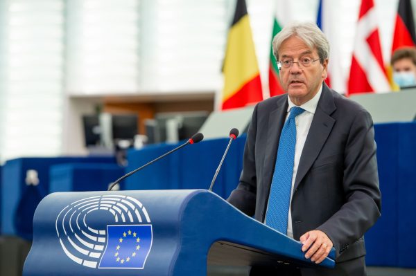 Paolo Gentiloni, foto © European Union 2021, Source EP, Foto Marc Dossman