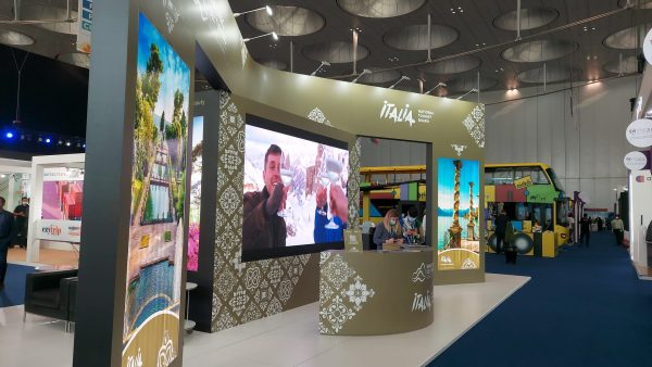 Stand Enit fiera Qatar turismo