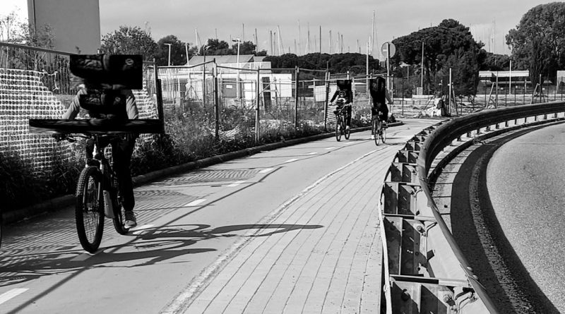 biciletta ciclisti cagliari susicu pista ciclabile