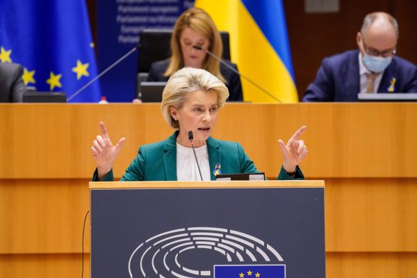 Ursula von der Leyen, Philippe BUISSIN Copyright: © European Union 2022 - Source : EP