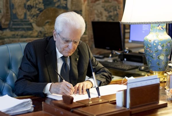 Sergio Mattarella, foto Quirinale.it