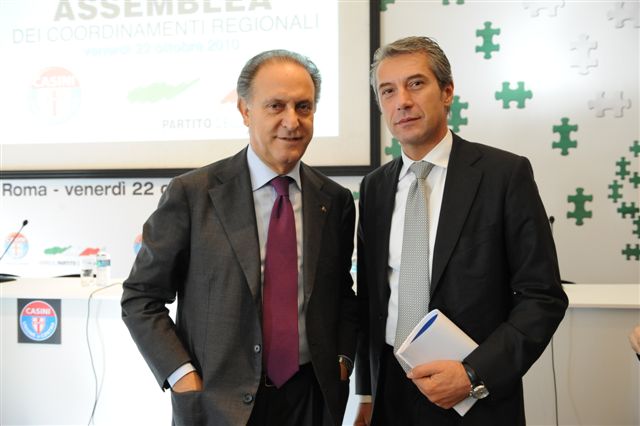 Lorenzo Cesa, Antonio De Poli, foto udc italia