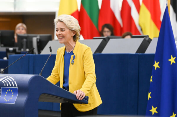 Ursula von der Leyen, foto Geneviève Engel Copyright: © European Union 2022 - Source : EP