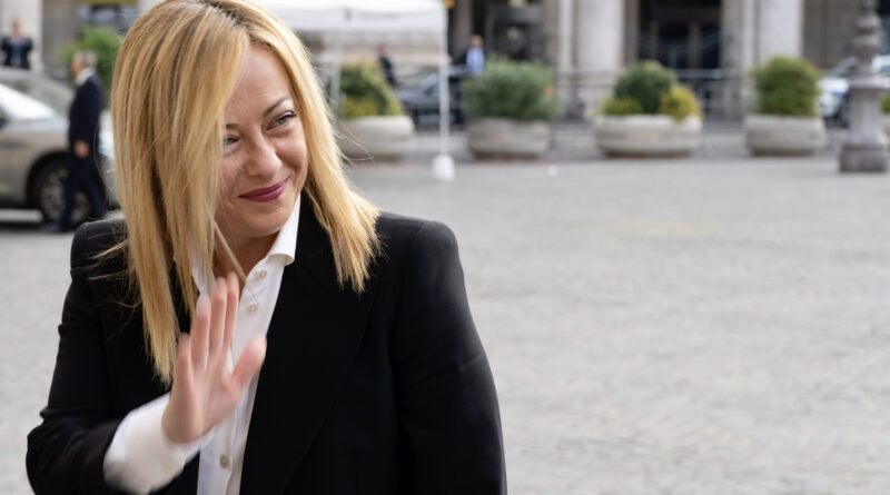 Giorgia Meloni, foto Governo.it