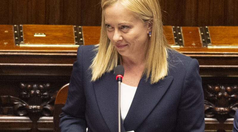 Giorgia Meloni, foto Governo.it