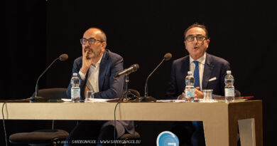 Nicola Colabianchi, Paolo Truzzu foto Sardegnagol riproduzione riservata