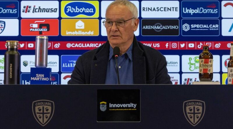 Claudio Ranieri, foto Cagliari Calcio/Valerio Spano