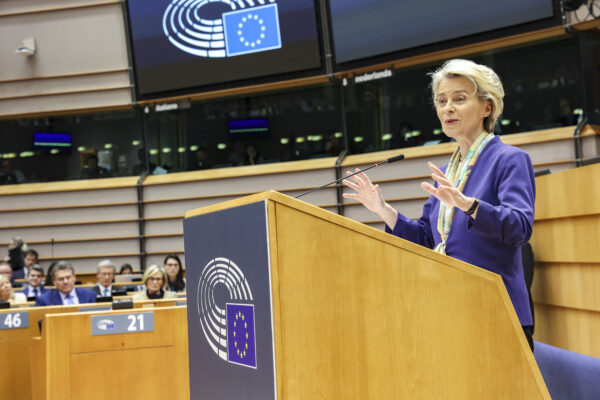 Ursula von der Leyen, foto Alexis HAULOT Copyright: © European Union 2023 - Source : EP