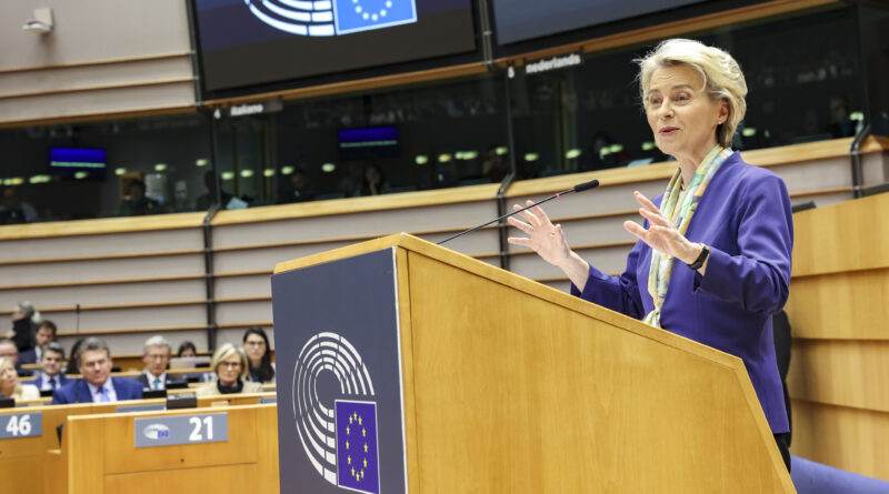 Ursula von der Leyen, foto Alexis HAULOT Copyright: © European Union 2023 - Source : EP