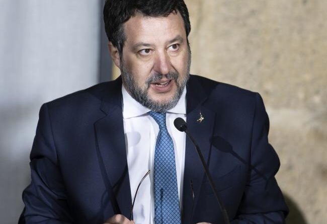 Matteo Salvini, foto Governo.it licenza CC-BY-NC-SA 3.0 IT