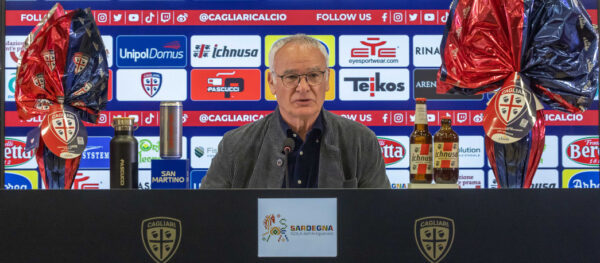 Claudio Ranieri, foto Cagliari Calcio/Valerio Spano