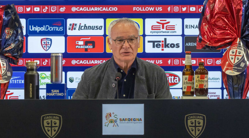 Claudio Ranieri, foto Cagliari Calcio/Valerio Spano