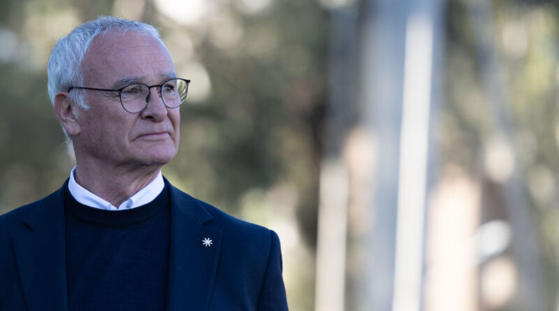 Claudio Ranieri, foto Cagliari Calcio/Valerio Spano