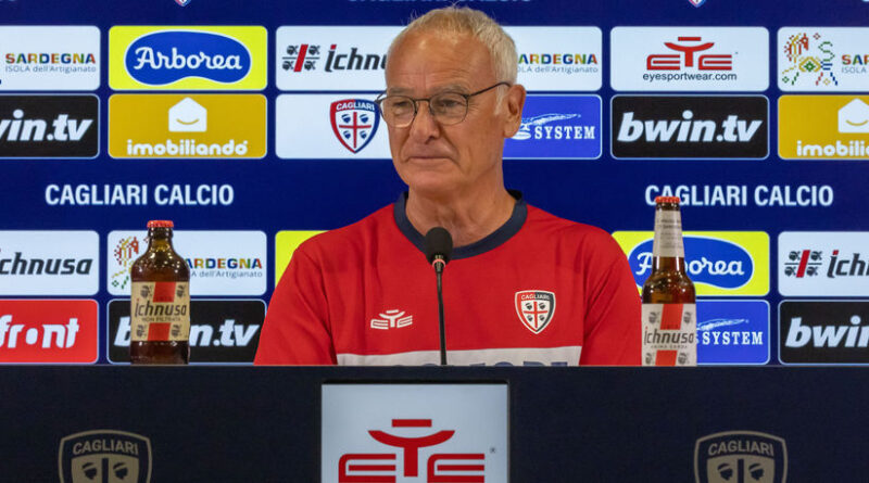 Claudio Ranieri, foto Cagliari Calcio/Valerio Spano