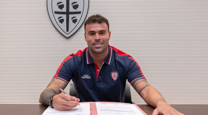 Andrea Petagna, foto Cagliari Calcio/Valerio Spano