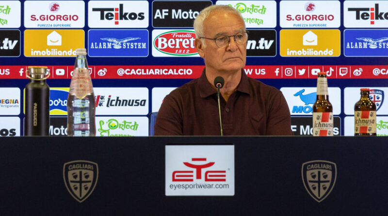 Claudio Ranieri, foto Cagliari Calcio/Valerio Spano