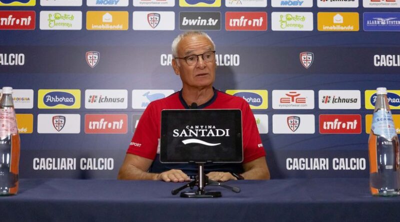 Claudio Ranieri, foto Cagliari Calcio/Valerio Spano