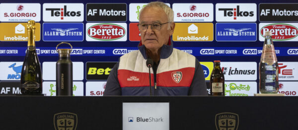 Claudio Ranieri, foto Cagliari Calcio/Valerio Spano