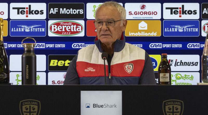 Claudio Ranieri, foto Cagliari Calcio/Valerio Spano