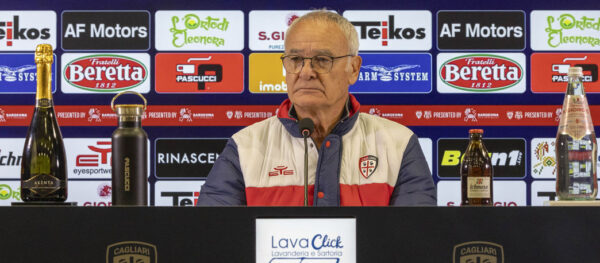 Claudio Ranieri, foto Cagliari Calcio/Valerio Spano