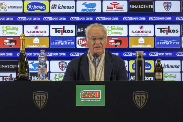 Claudio Ranieri, foto Cagliari Calcio/Valerio Spano