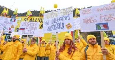 Agricoltori, protesta