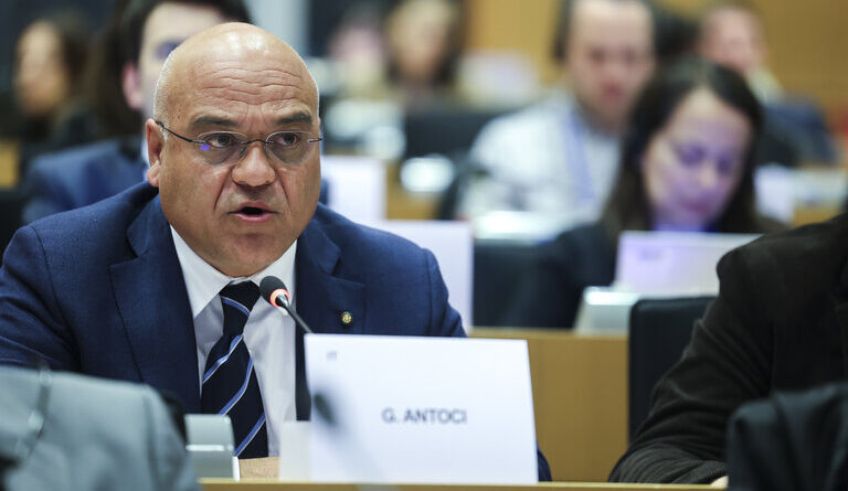 Giuseppe Antoci, foto Alexis HAULOT Copyright: © European Union 2024 - Source : EP