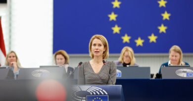 Kaja Kallas, foto Mathieu CUGNOT Copyright: © European Union 2024 - Source : EP