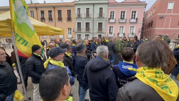 Protesta agricoltori, foto coldiretti